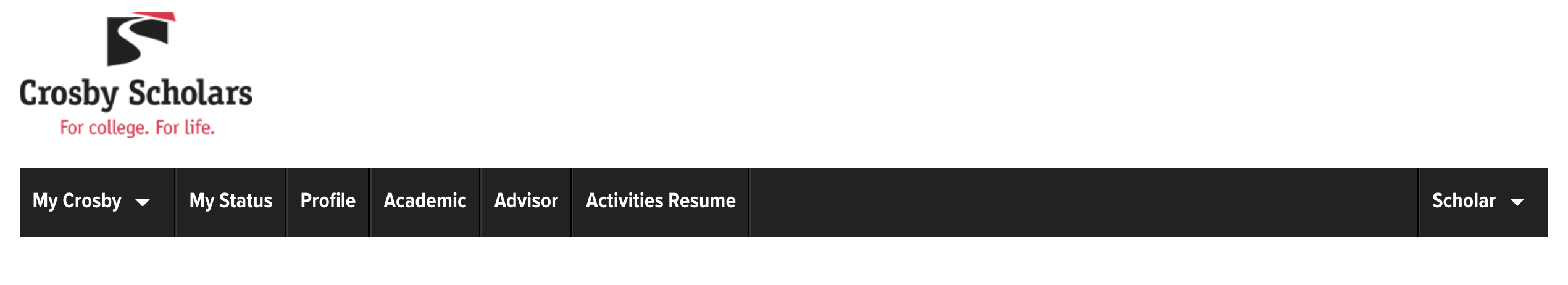 What Is My Crosby Scholars Student Portal?